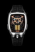 Bugatti Skeleton Sports Watch – Black & Red Edition