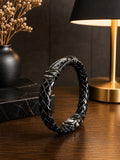 ENCLAVE ECLIPSE Braided Leather Bracelet