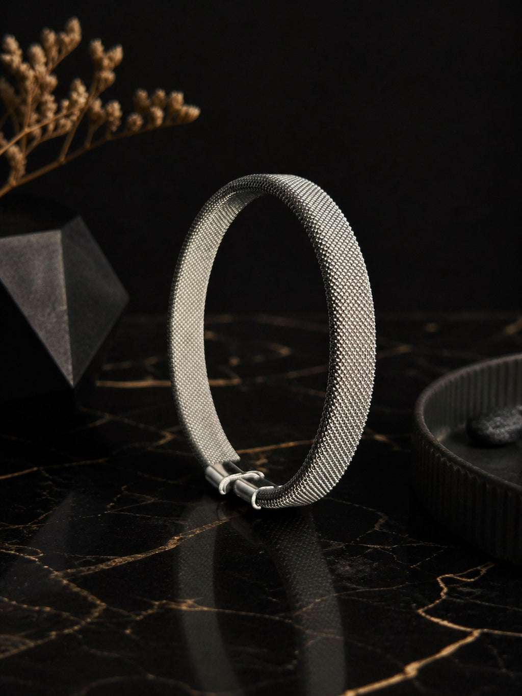 ENCLAVE ECLIPSE Series Stainless Steel Mesh Bracelet