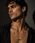 ENCLAVE ECLIPSE Dual-Tone Signature Link Necklace