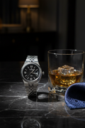 Seastar AMD – Dark Marble Silver Bezel